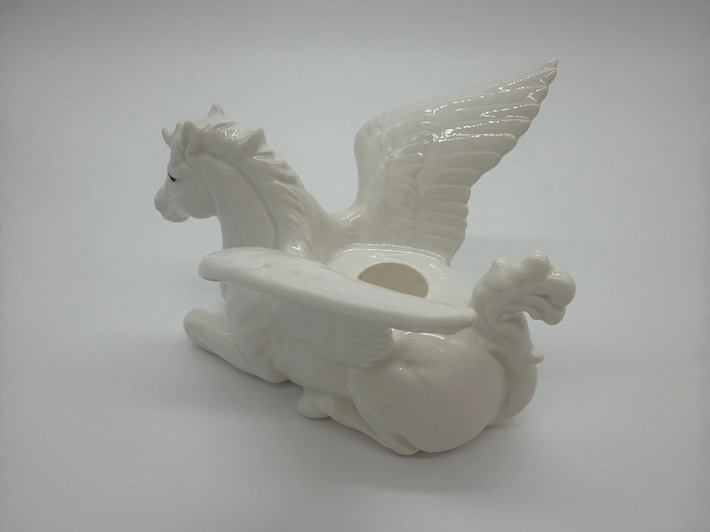 Vintage 1970s Takahashi San Francisco Pegasus Candle Holder - Made in Japan