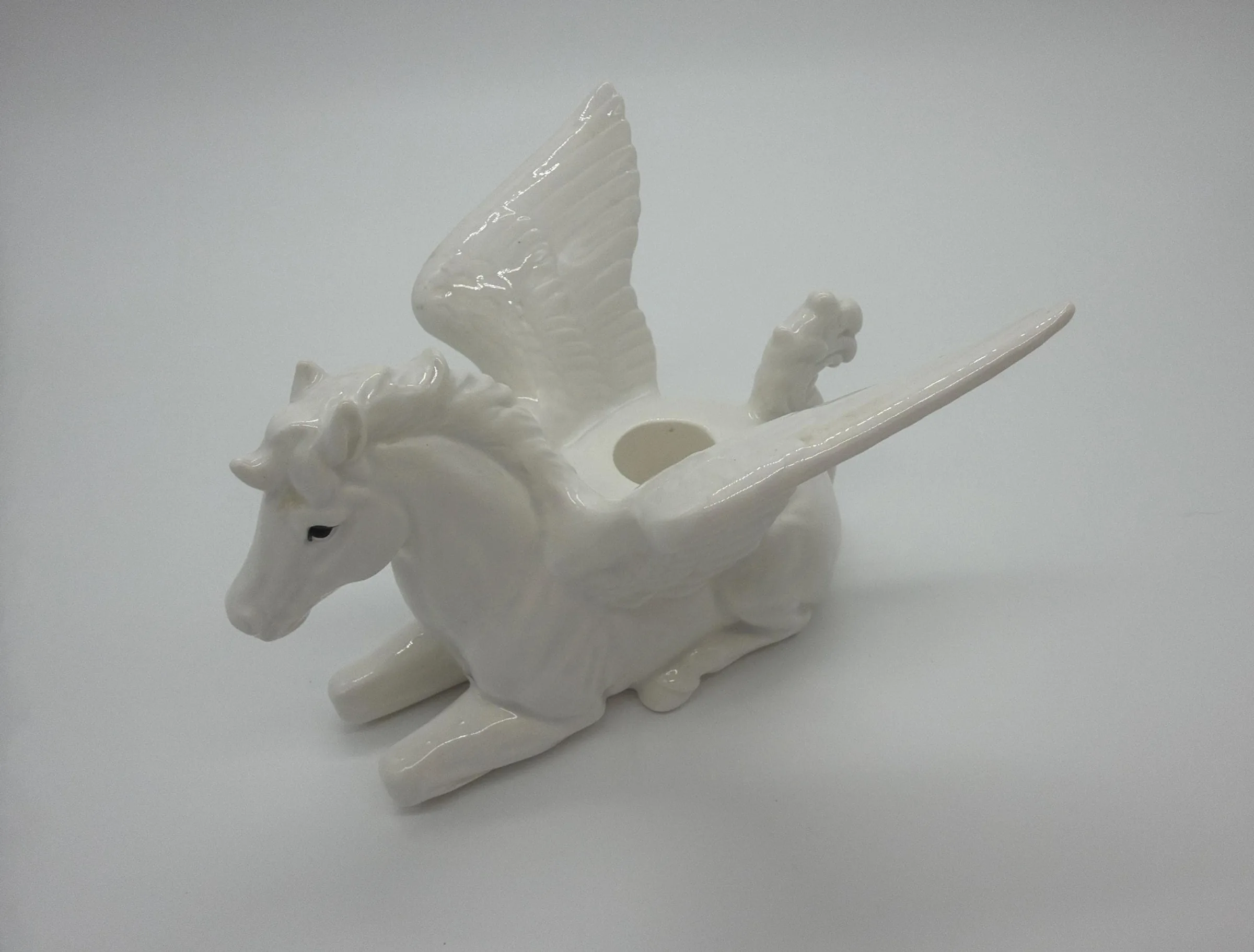 Vintage 1970s Takahashi San Francisco Pegasus Candle Holder - Made in Japan