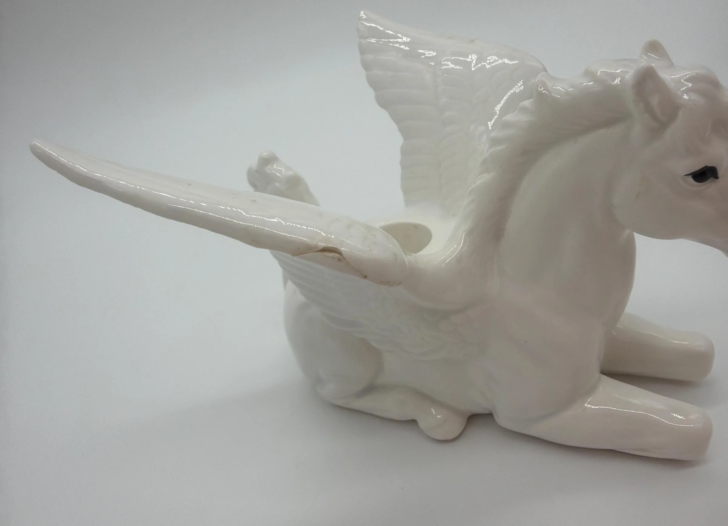 Vintage 1970s Takahashi San Francisco Pegasus Candle Holder - Made in Japan