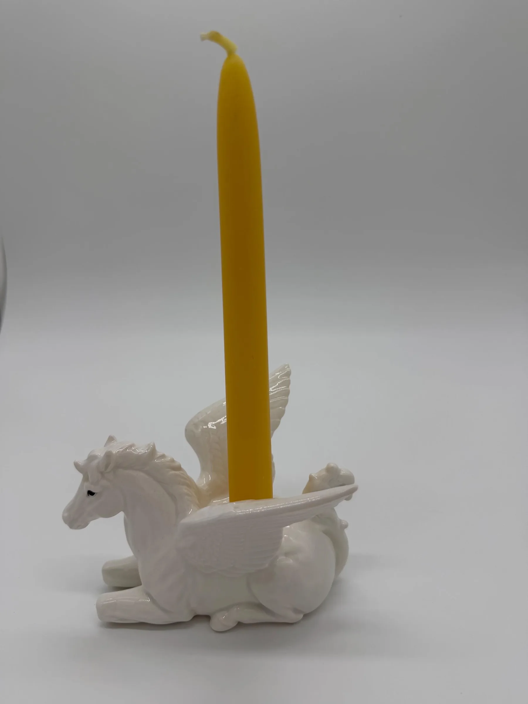 Vintage 1970s Takahashi San Francisco Pegasus Candle Holder - Made in Japan
