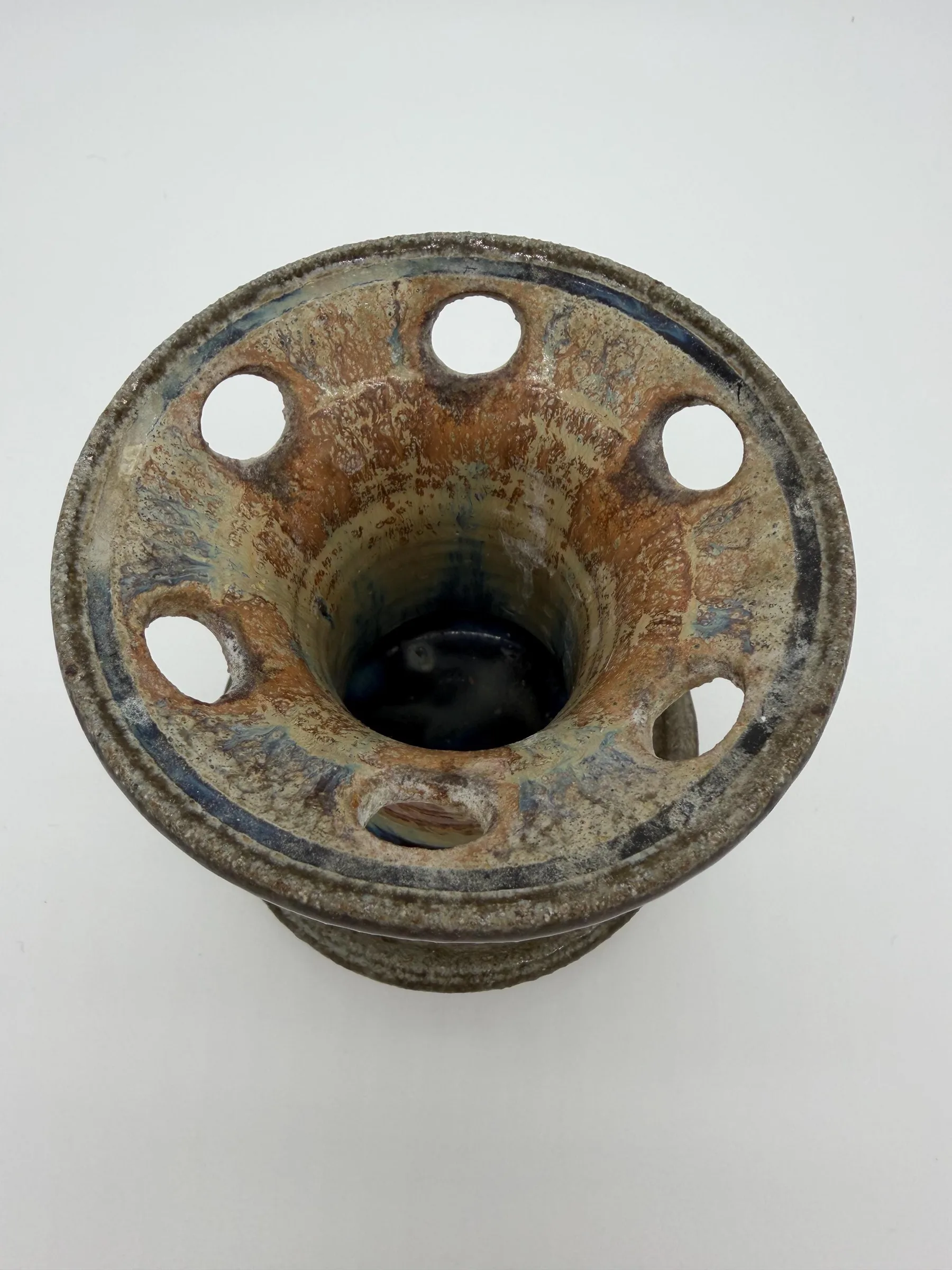 Vintage Studio Pottery Toothbrush Holder