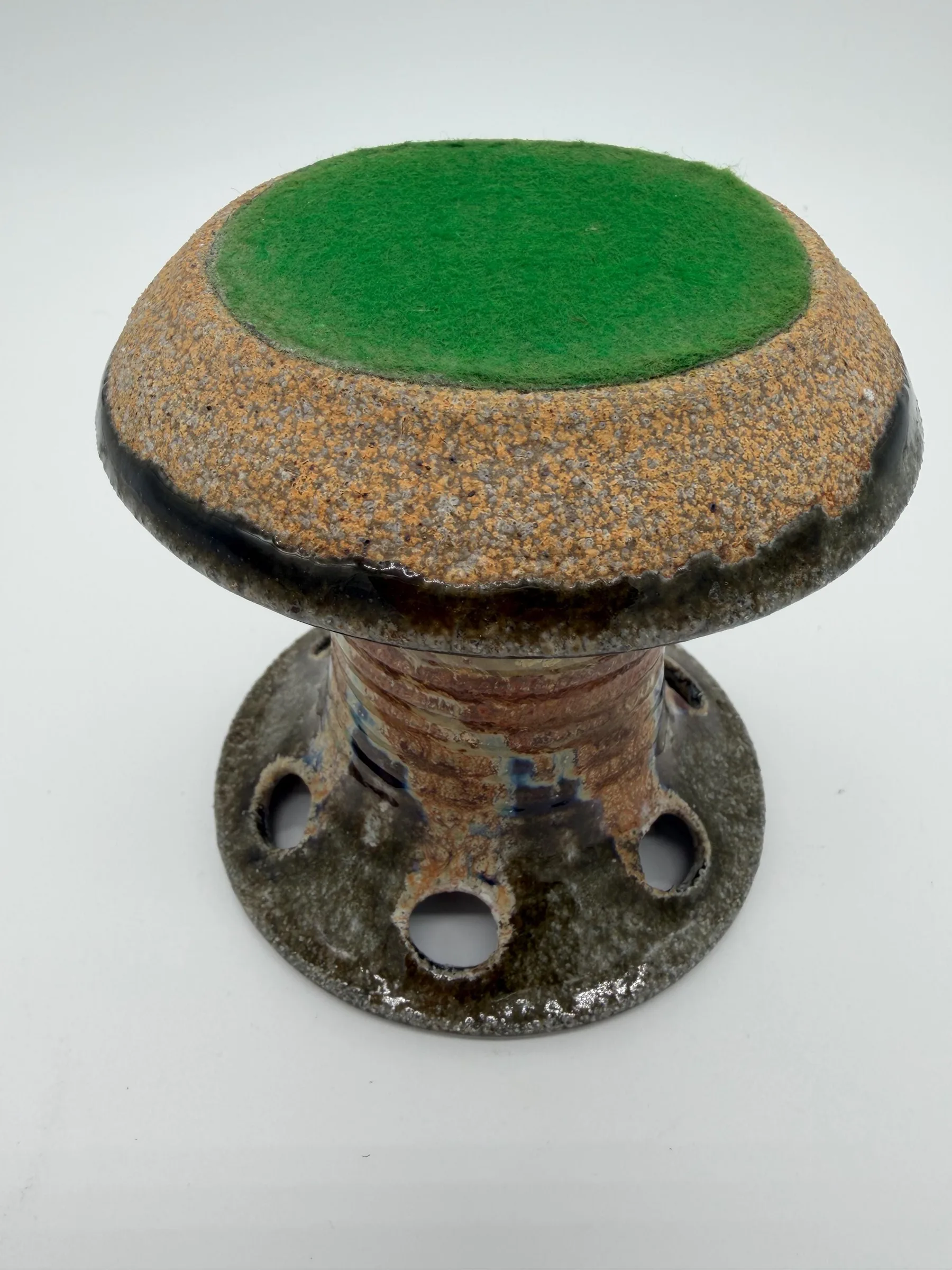 Vintage Studio Pottery Toothbrush Holder