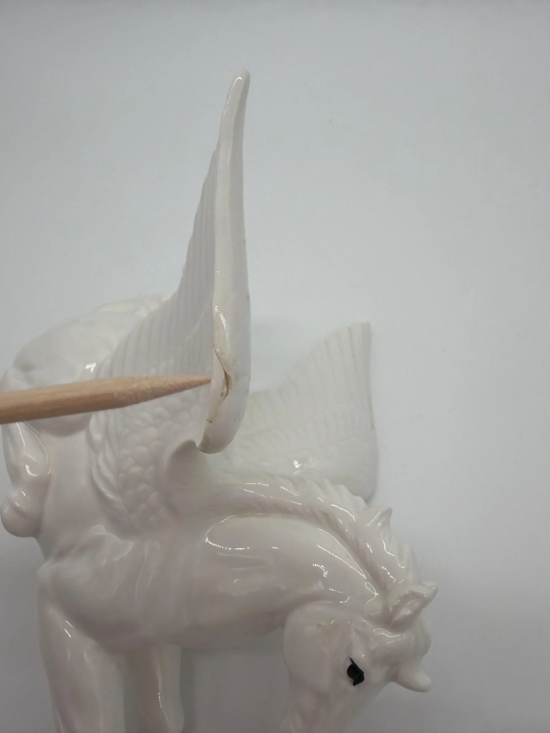 Vintage 1970s Takahashi San Francisco Pegasus Candle Holder - Made in Japan