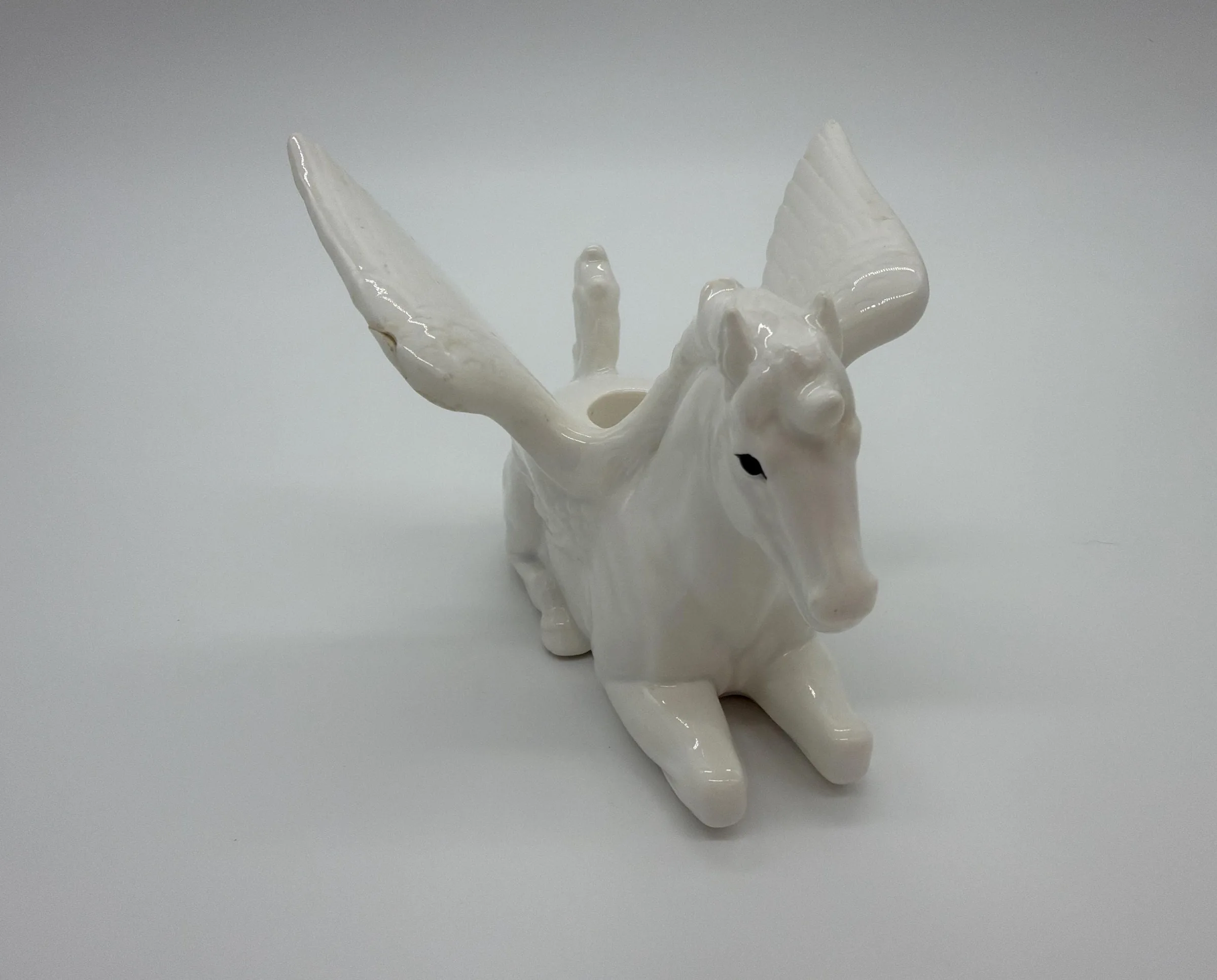 Vintage 1970s Takahashi San Francisco Pegasus Candle Holder - Made in Japan