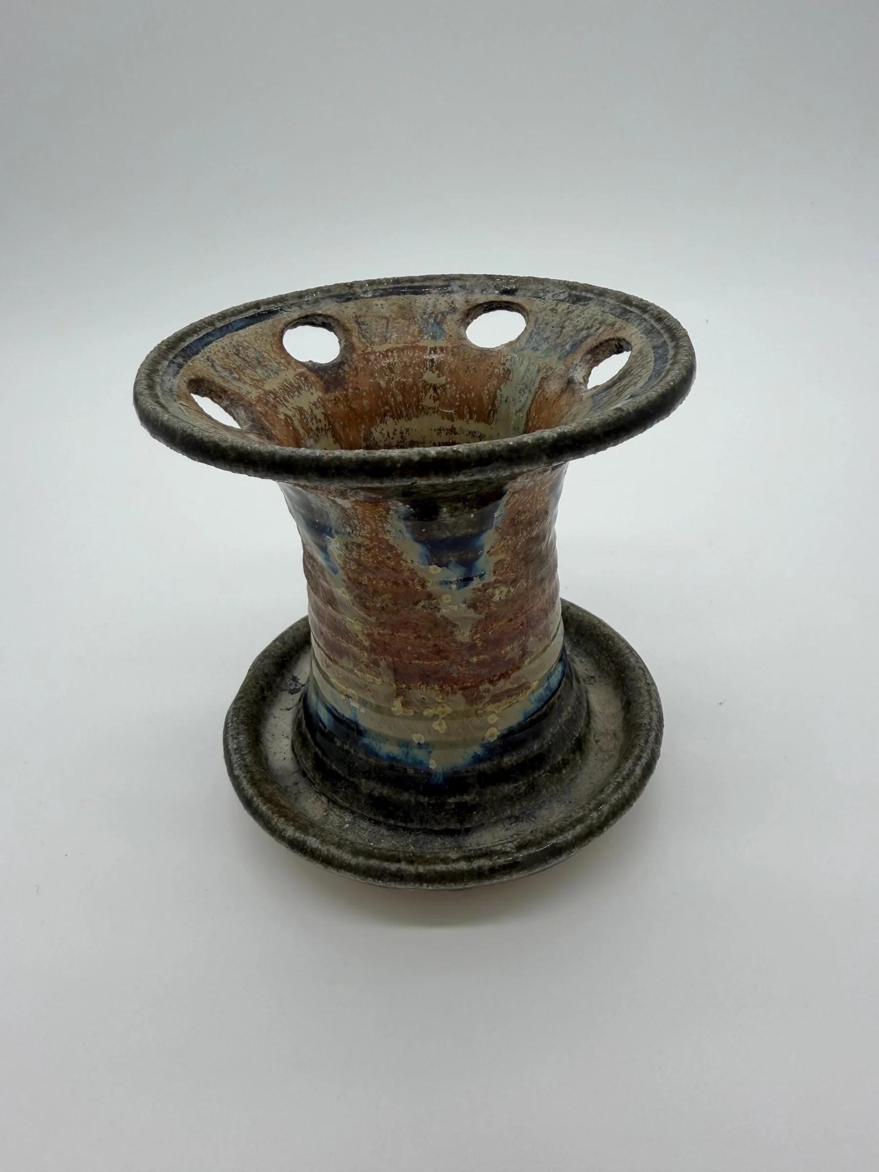 Vintage Studio Pottery Toothbrush Holder
