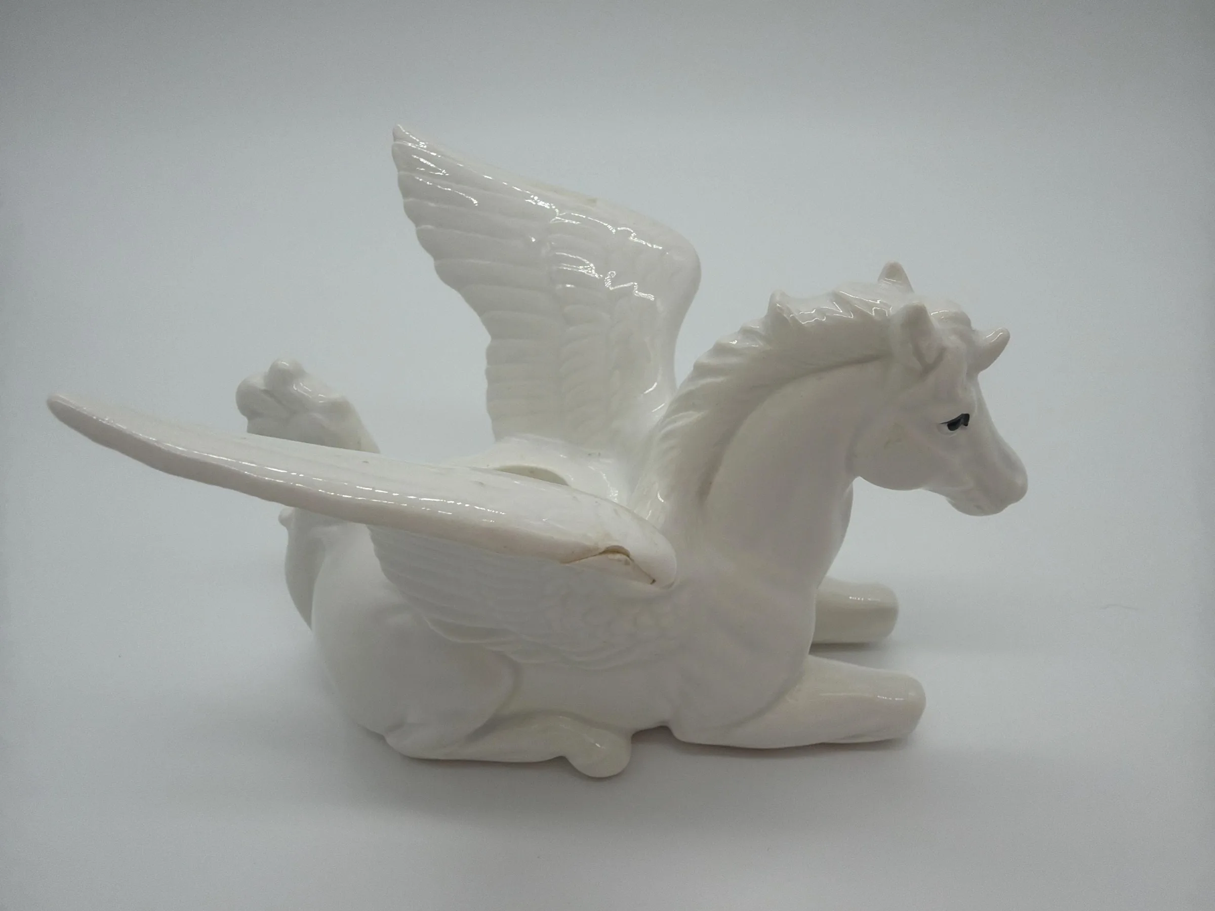 Vintage 1970s Takahashi San Francisco Pegasus Candle Holder - Made in Japan